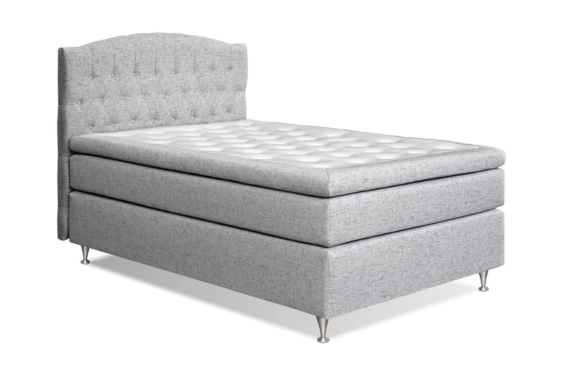 Belda Sengepakke 140x200 Fast - Lysegrå - Møbler - Senge - Komplet sengepakke