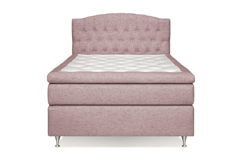 Belda Sengepakke 140x200 Fast - Lyserød - Møbler - Senge - Komplet sengepakke
