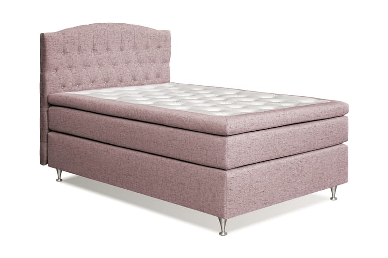 Belda Sengepakke 140x200 Fast - Lyserød - Møbler - Senge - Komplet sengepakke