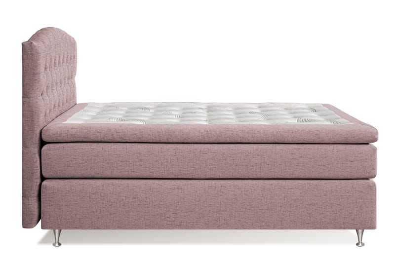 Belda Sengepakke 140x200 Fast - Lyserød - Møbler - Senge - Komplet sengepakke