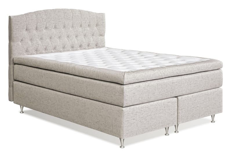 Belda Sengepakke 160x200 Fast - Beige - Møbler - Senge - Komplet sengepakke