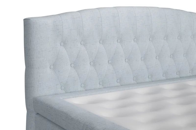 Belda Sengepakke 160x200 Fast - Lyseblå - Møbler - Senge - Kontinentalsenge