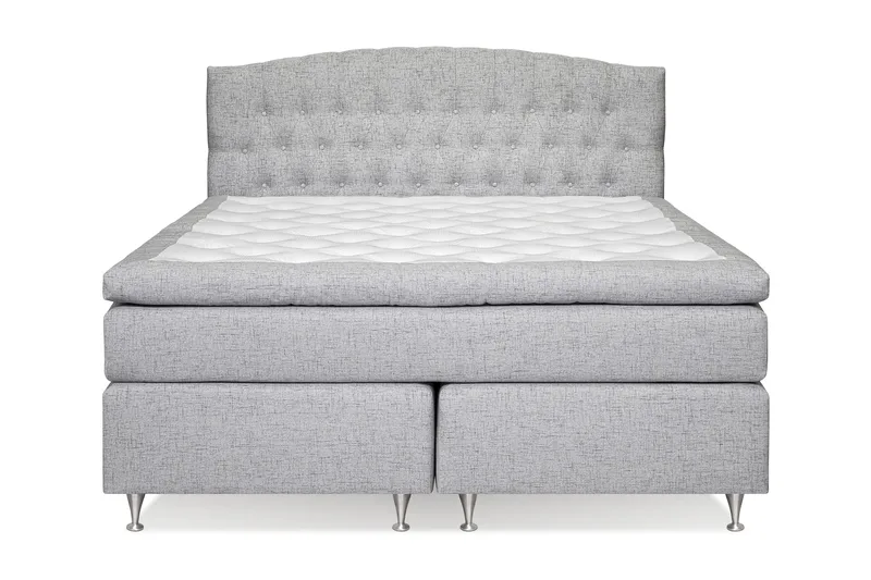 Belda Sengepakke 160x200 Fast - Lysegrå - Møbler - Senge - Kontinentalsenge