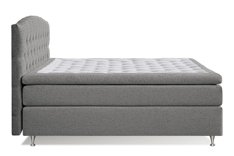 Belda Sengepakke 160x200 Fast/Medium - Grå - Møbler - Senge - Komplet sengepakke