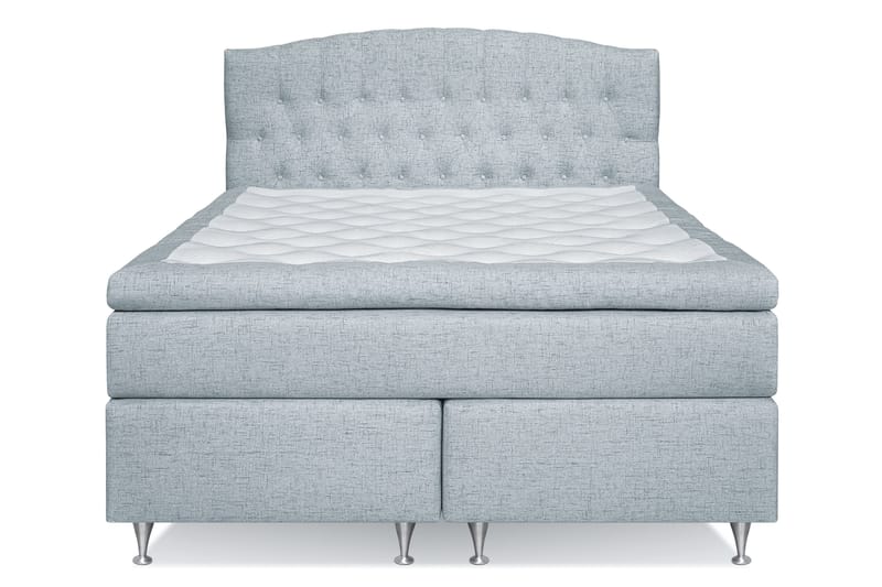 Belda Sengepakke 160x200 Fast/Medium - Lyseblå - Møbler - Senge - Komplet sengepakke