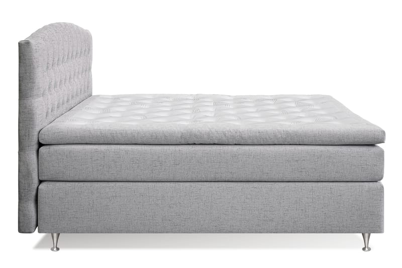 Belda Sengepakke 160x200 Fast/Medium - Lysegrå - Møbler - Senge - Komplet sengepakke