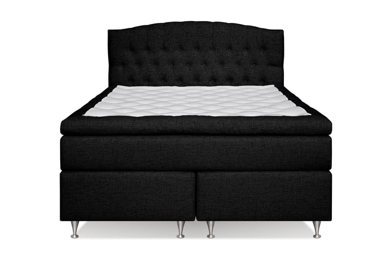 Belda Sengepakke 160x200 Fast/Medium - Sort - Møbler - Senge - Komplet sengepakke