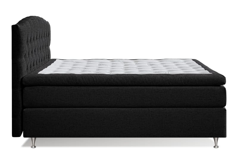 Belda Sengepakke 160x200 Fast/Medium - Sort - Møbler - Senge - Komplet sengepakke