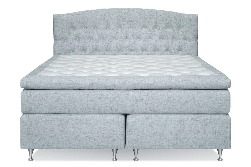 Belda Sengepakke 180x200 Fast - Lyseblå - Møbler - Senge - Kontinentalsenge