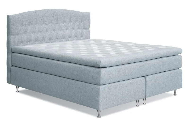 Belda Sengepakke 180x200 Fast - Lyseblå - Møbler - Senge - Kontinentalsenge