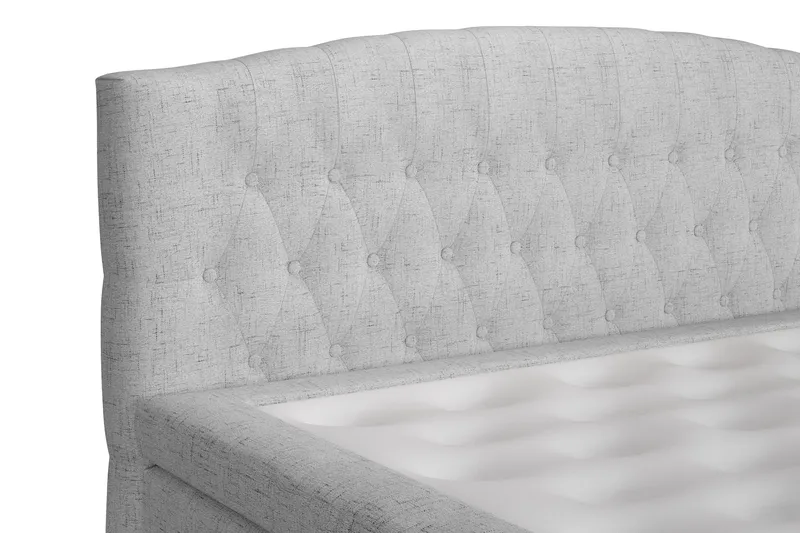 Belda Sengepakke 180x200 Fast - Lysegrå - Møbler - Senge - Kontinentalsenge