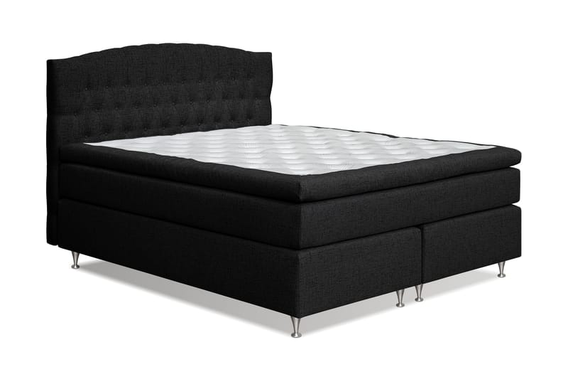 Belda Sengepakke 180x200 Fast - Sort - Møbler - Senge - Komplet sengepakke