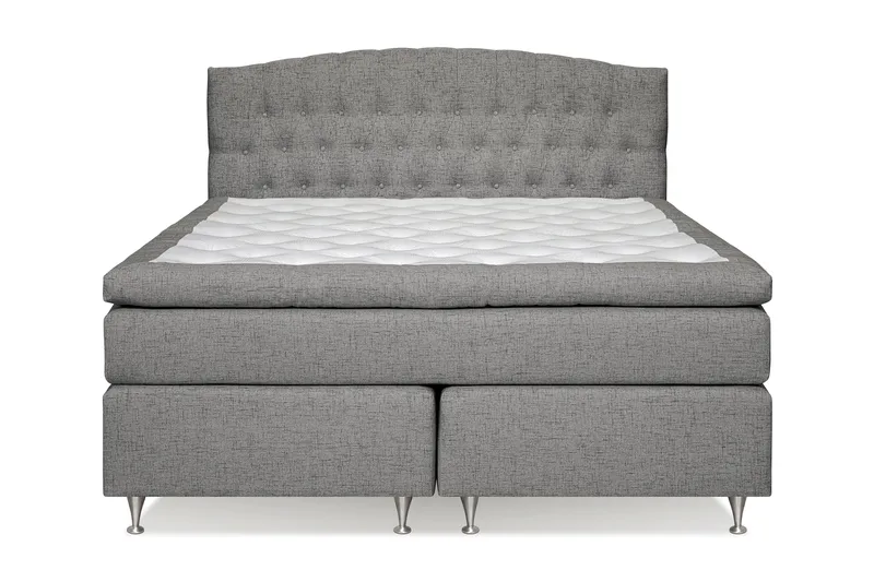 Belda Sengepakke 180x200 Fast/Medium - Grå - Møbler - Senge - Kontinentalsenge