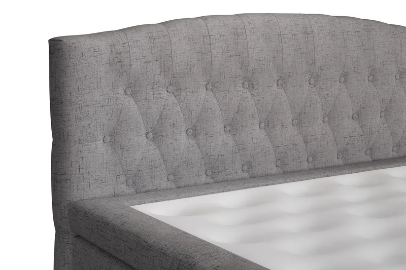 Belda Sengepakke 180x200 Fast/Medium - Grå - Møbler - Senge - Kontinentalsenge