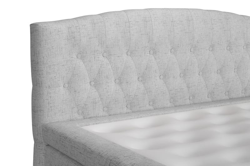 Belda Sengepakke 180x200 Fast/Medium - Lysegrå - Møbler - Senge - Komplet sengepakke