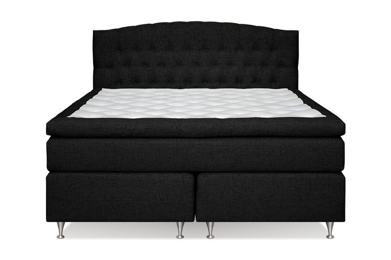 Belda Sengepakke 180x200 Fast/Medium - Sort - Møbler - Senge - Komplet sengepakke