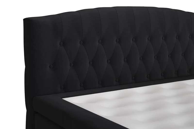 Belda Sengepakke 180x200 Fast/Medium - Sort - Møbler - Senge - Kontinentalsenge