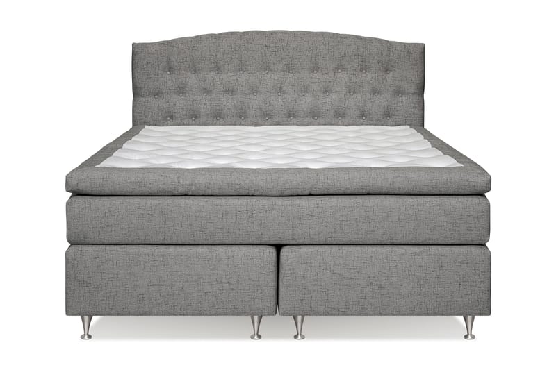 Belda Sengepakke 180x200 Medium - Grå - Møbler - Senge - Komplet sengepakke