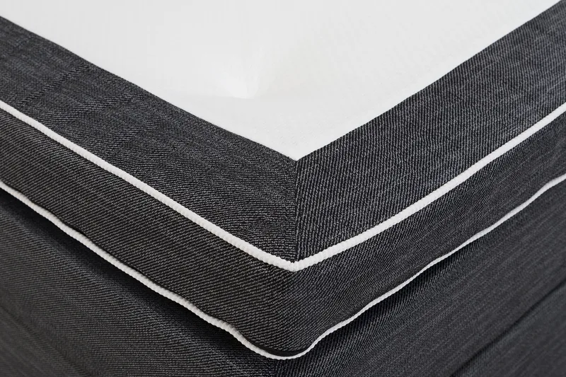 Belinda Kontinentalseng 160x200 - Ancona Grå - Møbler - Senge - Kontinentalsenge