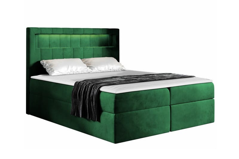 Boisdale Kontinentalseng 180x200 cm - Grøn - Møbler - Senge - Kontinentalsenge