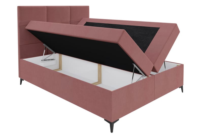 Boksta Kontinentalseng 120x200 cm - Grå - Møbler - Senge - Kontinentalsenge