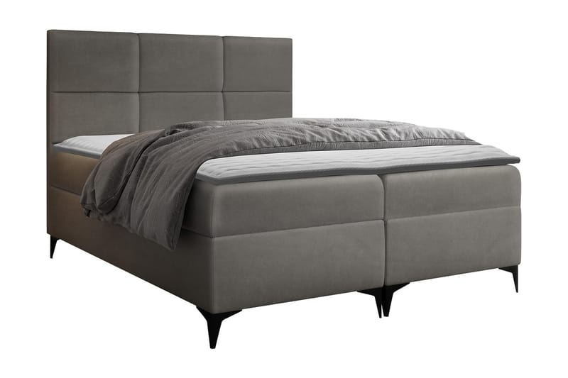 Boksta Kontinentalseng 120x200 cm, Grå