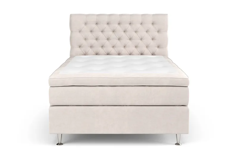 Celine kontinentalseng 120x200cm, Beige / velour