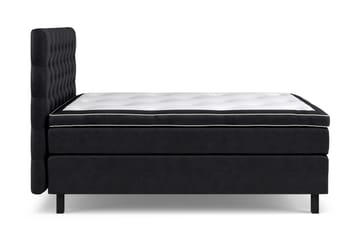 Celine kontinentalseng 120x200cm - Sort / velour - Møbler - Senge - Kontinentalsenge
