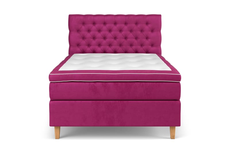 Celine kontinentalseng 140x200cm, Pink / Velour
