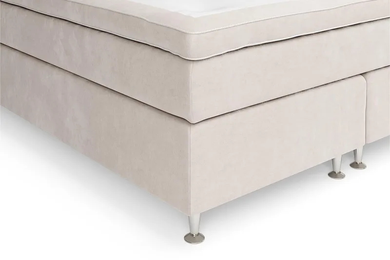 Celine kontinentalseng Komplet komplet seng pakke 210x210 - Beige - Møbler - Senge - Kontinentalsenge