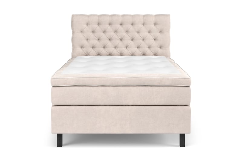 Celine Sengepakke 120x200cm - Beige / velour - Møbler - Senge - Kontinentalsenge