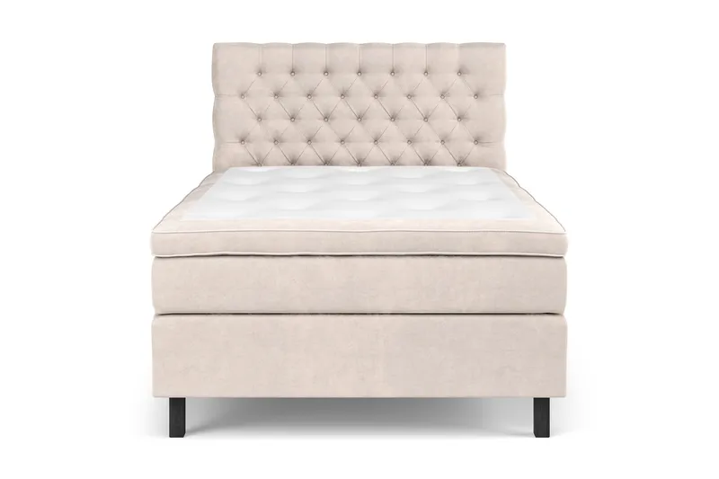 Celine Sengepakke 120x200cm - Beige / velour - Møbler - Senge - Kontinentalsenge