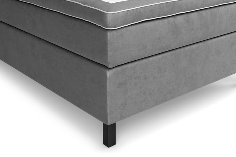 Celine Sengepakke 140x200cm - Grå / velour - Møbler - Senge - Kontinentalsenge