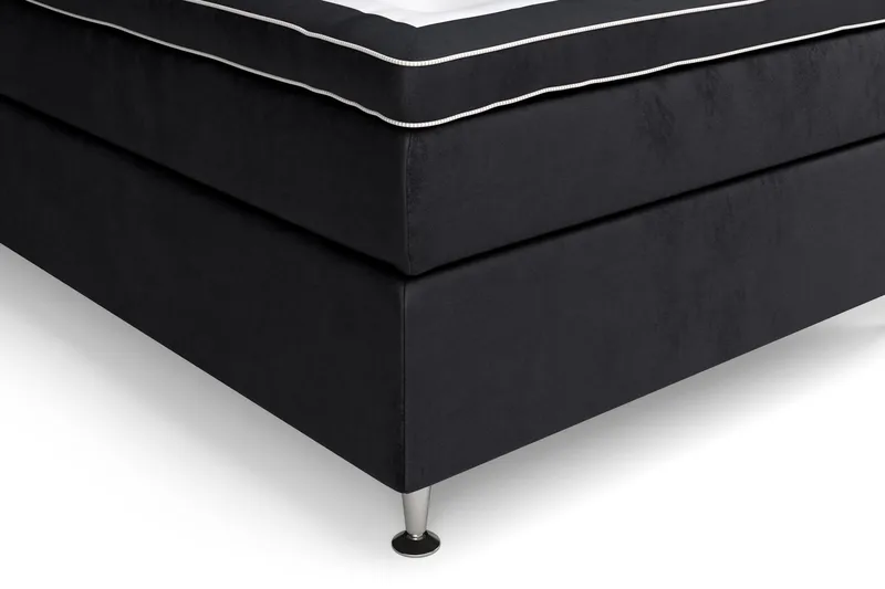 Celine Sengepakke 140x200cm - Sort / velour - Møbler - Senge - Kontinentalsenge