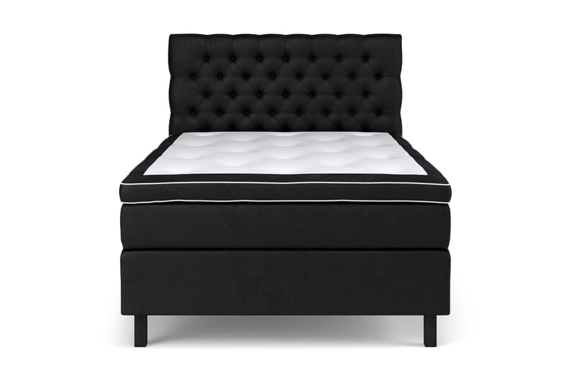 Celine Sengepakke 140x200cm, Sort / velour