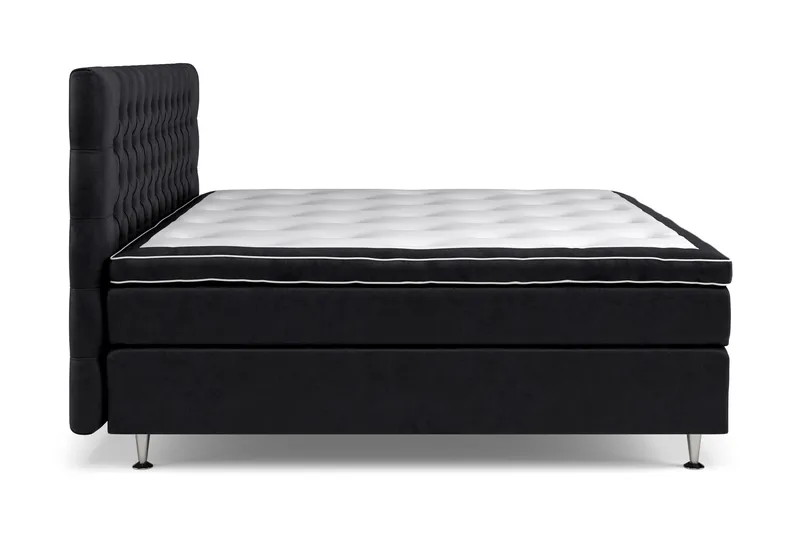 Celine Sengepakke 210x210cm - Sort / velour - Møbler - Senge - Kontinentalsenge