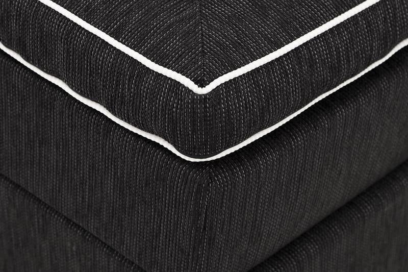 Charleston Komplet Sengepakke 160x200 - Sort - Møbler - Senge - Komplet sengepakke