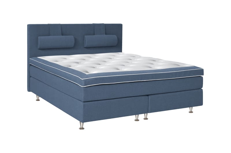 Charleston Kontinentalseng 180x200 hård valgbar, Malaga Blå