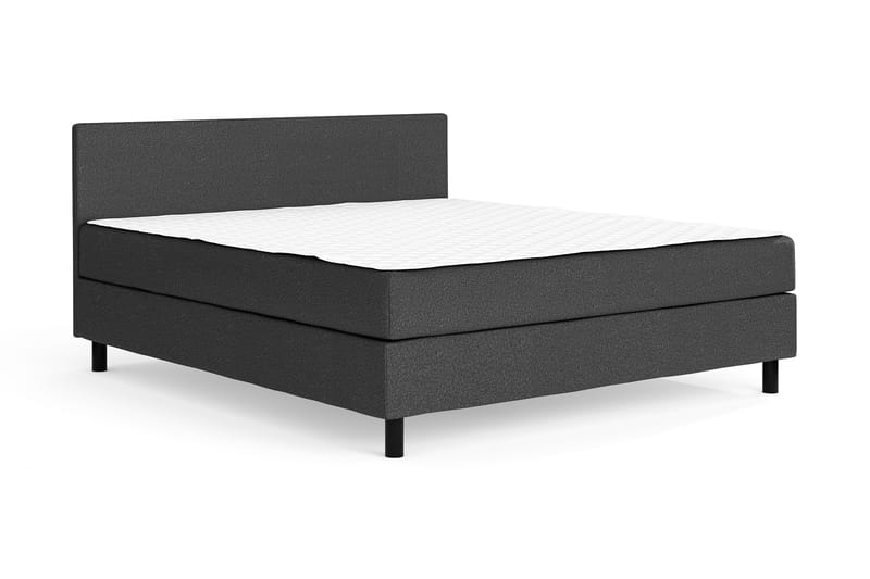 Charm Komplet Sengepakke 160x200 - Mørkegrå - Møbler - Senge - Komplet sengepakke