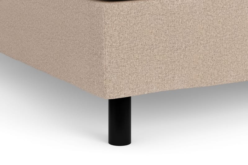 Charm Komplet Sengepakke 180x200 cm med sengegavl - Beige - Møbler - Senge - Kontinentalsenge