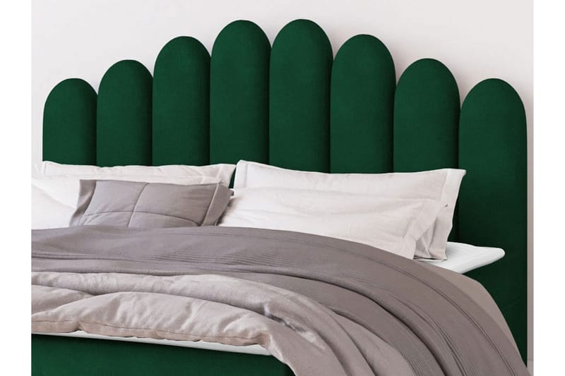 Chepstow Kontinentalseng 140x200 cm Medium - Velour/Beige - Møbler - Senge - Kontinentalsenge