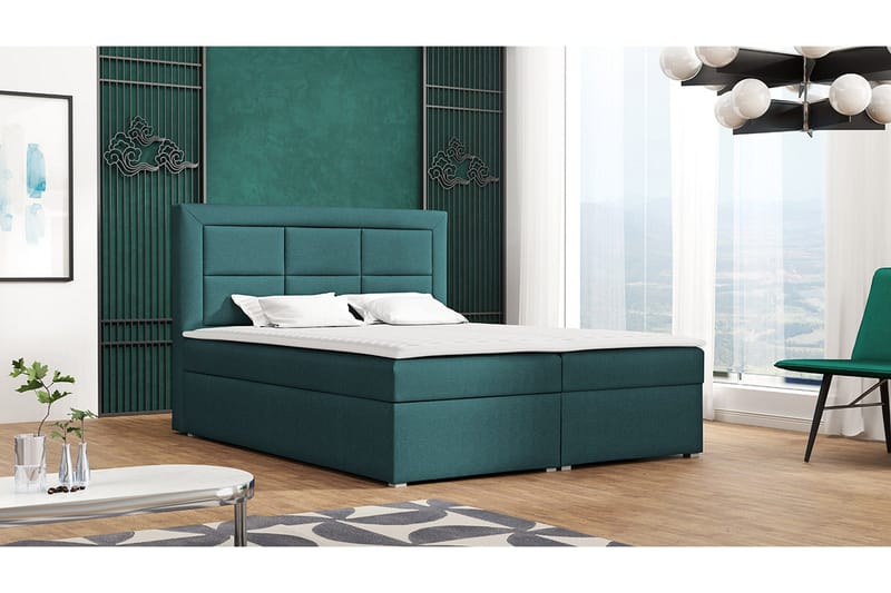 Clasic Box Kontinentalseng 140x215 cm - Beige - Møbler - Senge - Kontinentalsenge