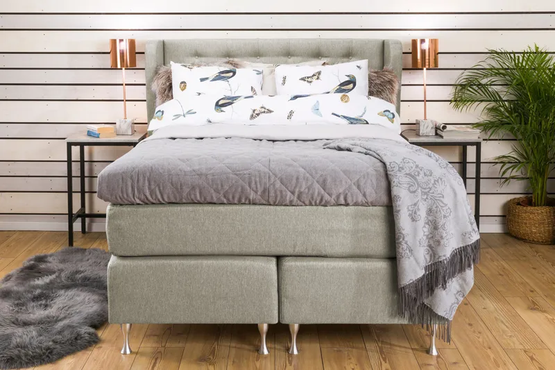 Cloud Komplet Sengepakke 140x200 - Beige - Møbler - Senge - Kontinentalsenge