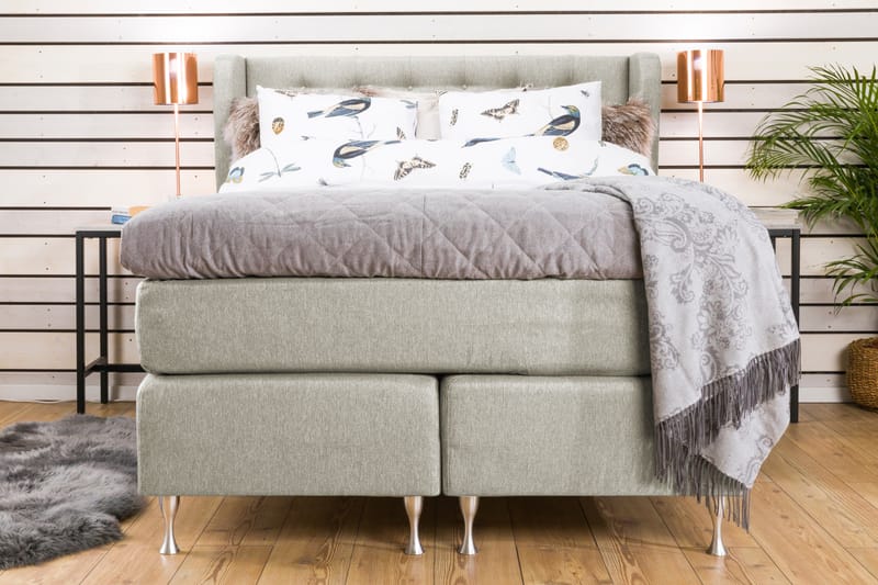Cloud Komplet Sengepakke 140x200 - Beige - Møbler - Senge - Komplet sengepakke