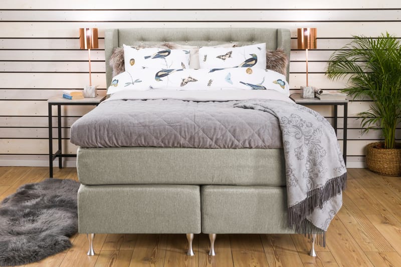 Cloud Komplet Sengepakke 140x200 - Beige - Møbler - Senge - Komplet sengepakke