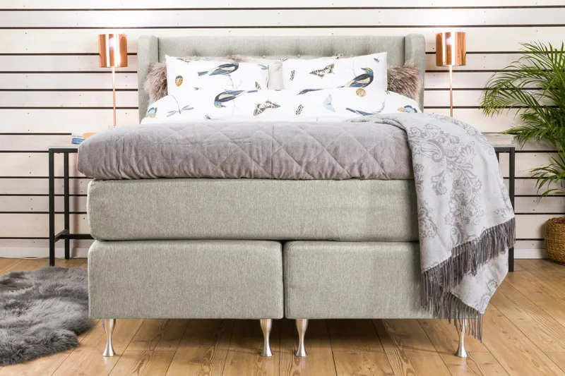 Cloud Komplet Sengepakke 140x200 - Beige - Møbler - Senge - Kontinentalsenge