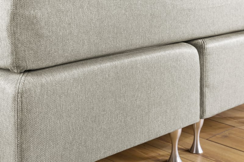Cloud Komplet Sengepakke 140x200 - Beige/Hvid - Møbler - Senge - Komplet sengepakke