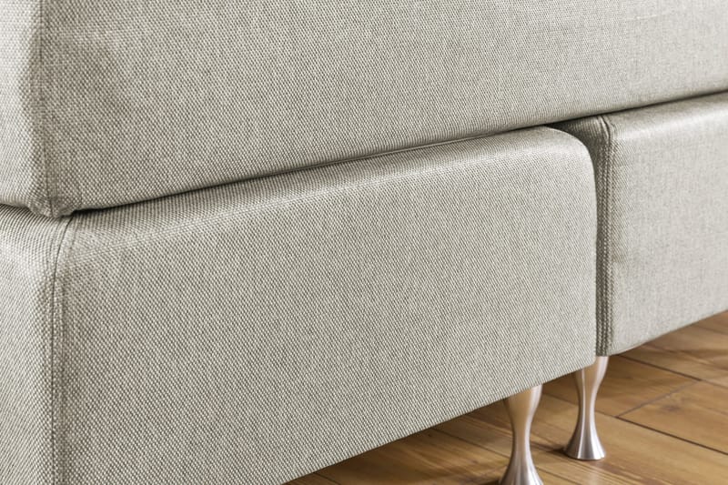 Cloud Komplet Sengepakke 140x200 - Beige/Hvid - Møbler - Senge - Kontinentalsenge