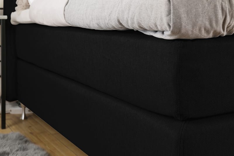 Cloud Komplet Sengepakke 140x200 - Sort - Møbler - Senge - Kontinentalsenge