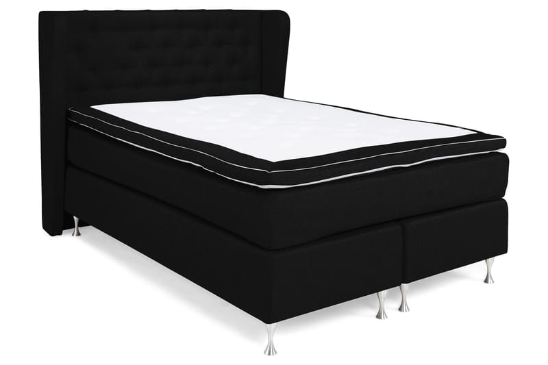 Cloud Komplet Sengepakke 140x200 - Sort - Møbler - Senge - Kontinentalsenge